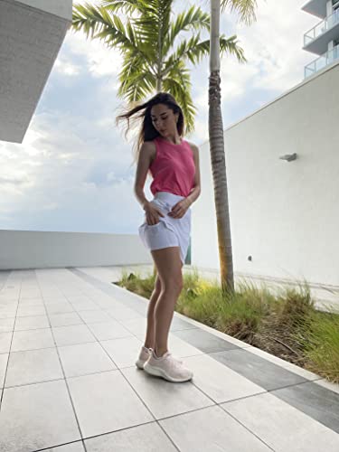 Women's Quick-Dry Woven Skort with Pockets for Tennis Golf Running a7k