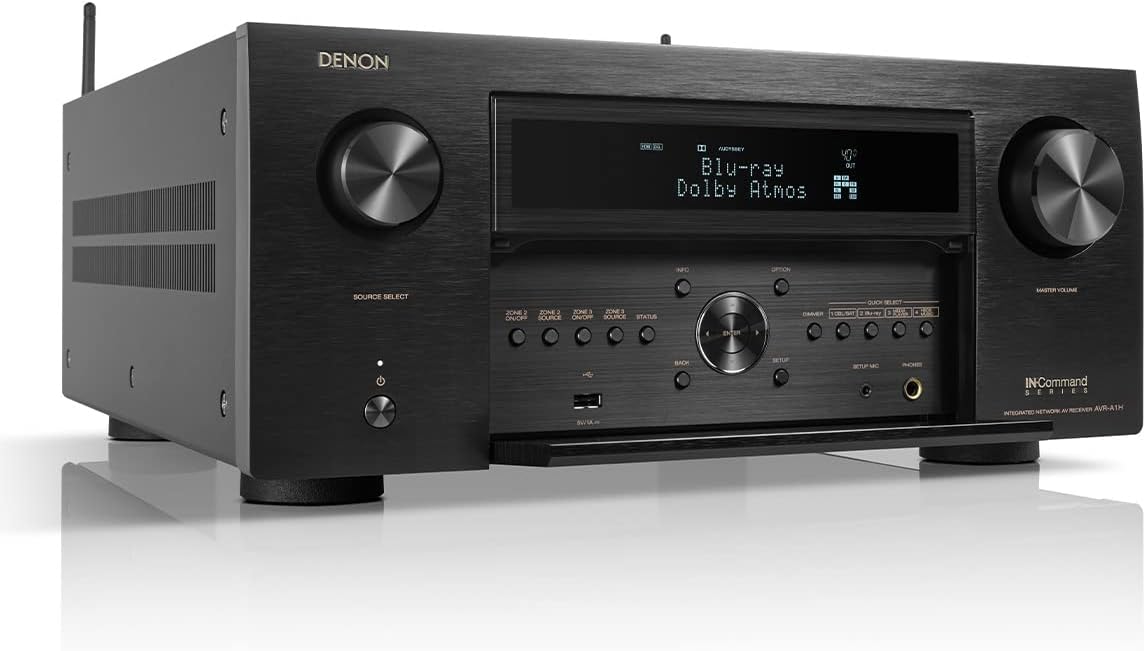 Denon AVR-A1H 15.4-Ch 8K Home Theater Receiver W893993