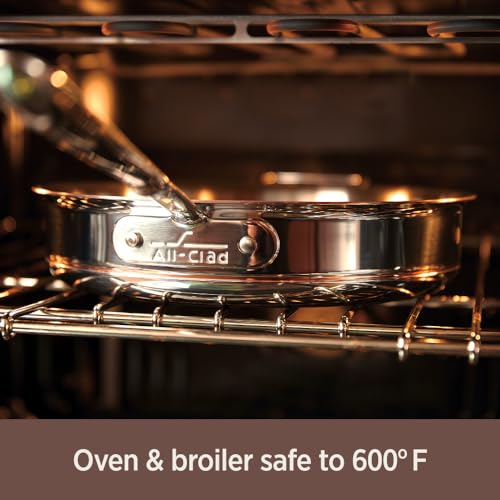 All-Clad Copper Core 5-Ply Stainless Steel Cookware Set 10 Piece R16627