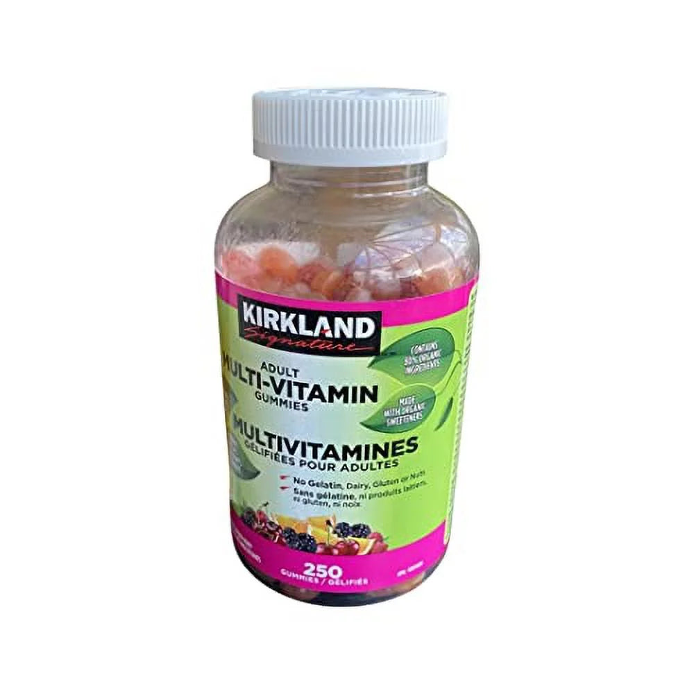 Kirkland Signature Adult Multi-Vitamin Gummies, 250 Count G7860