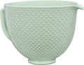 KitchenAid 5 Quart Ceramic Bowl for all 4.5-5 Quart Tilt-Head Stand Mixers KSM2CB5TDD, Dew Drop