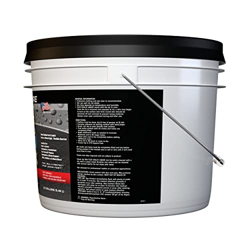 Flex Seal Liquid MAX 2.5 Gallon Black Liquid Rubber Coating Sealant P2732