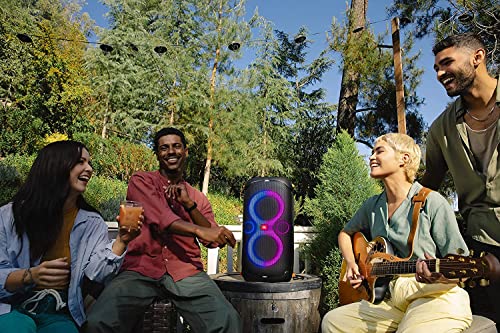 JBL PartyBox 110 Portable Party Speaker with Lights - Black (Renewed) U470049