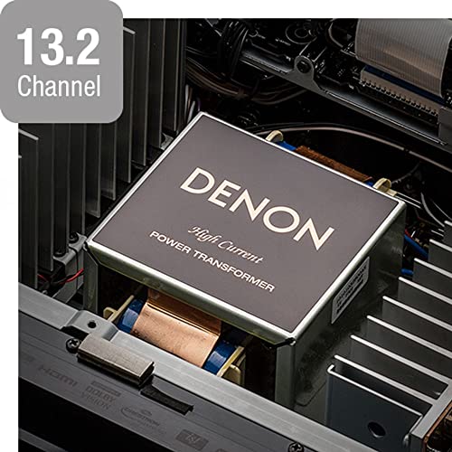 Denon AVR-X8500HA 13.2 Channel 8K Home Theater Receiver W48854