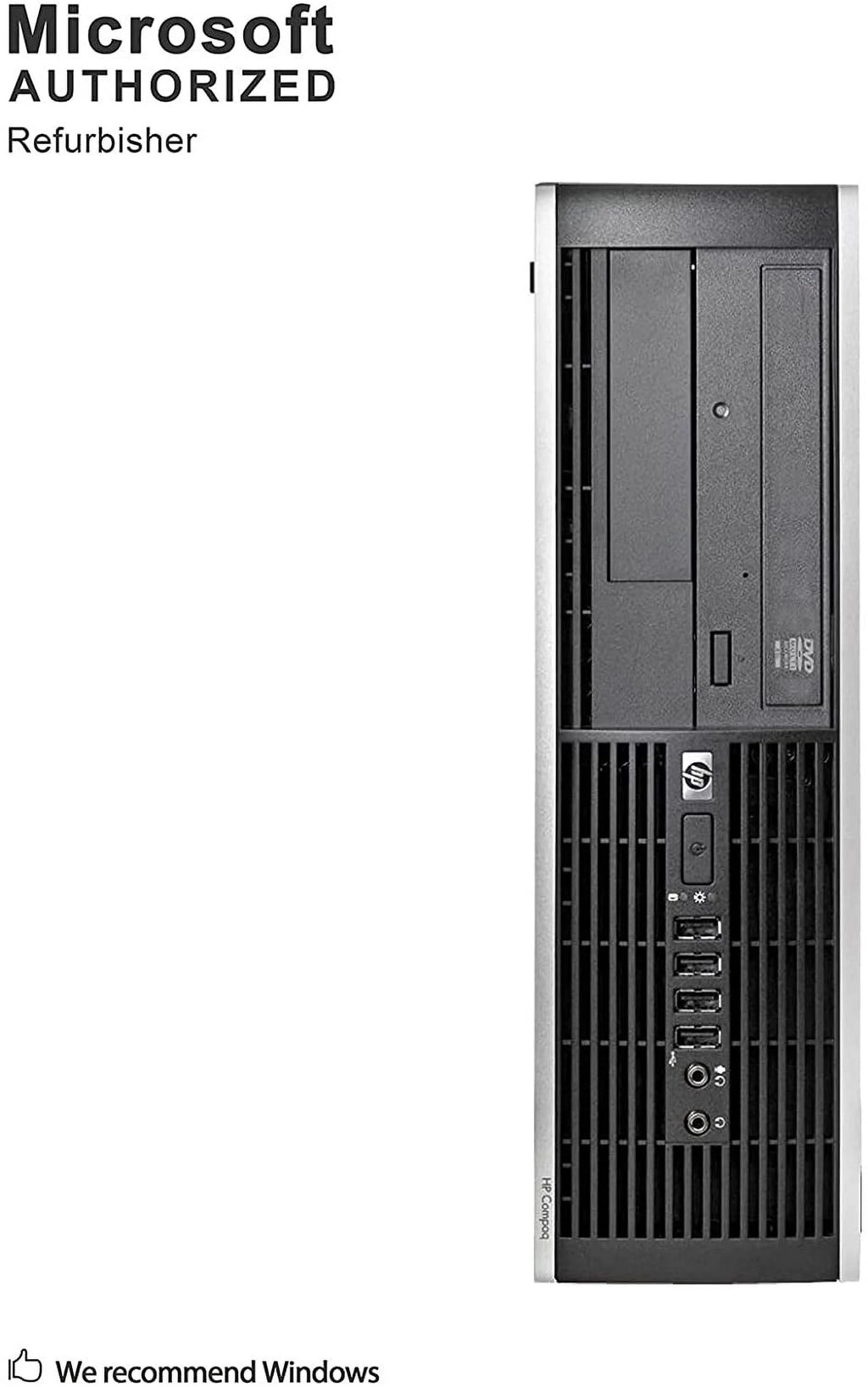 HP 8200 Desktop Computer Tower PC Intel Quad-Core i5 4GB RAM 2TB HDD Windows 10 Pro with 17" Monitor E267