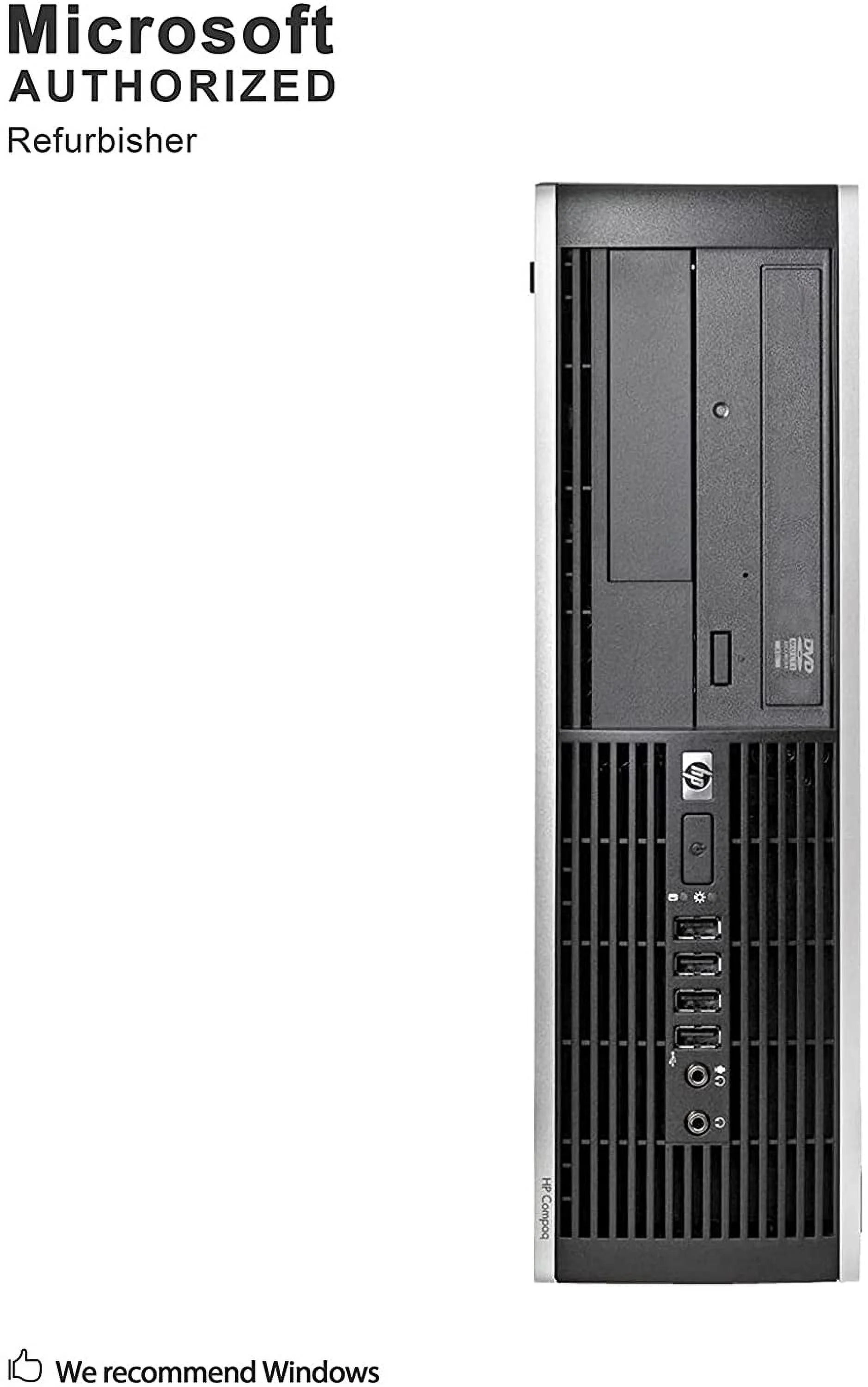 HP 8200 Desktop Computer Tower PC Intel Quad-Core i5 4GB RAM 2TB HDD Windows 10 Pro with 17" Monitor E267