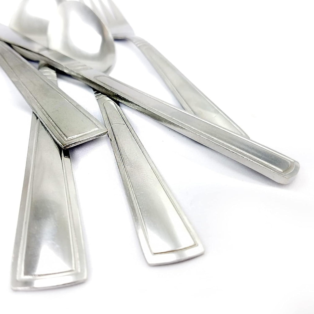 Gibson Home Flatware 24 Piece Set Silver C489868