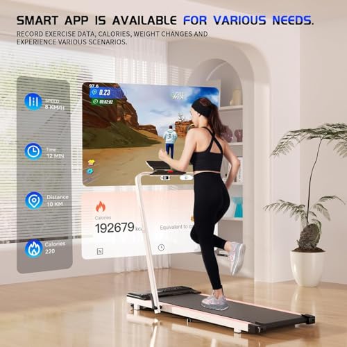 Folding Treadmill for Home Under Desk Walking Pad 3.0HP a7