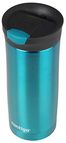 Contigo Byron-Huron Snapseal Travel Mug, Stainless Steel, 470 ml C722