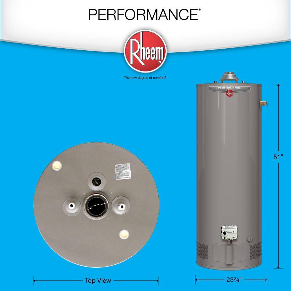 Water Heater 50 Gal Natural Gas Tank a7
