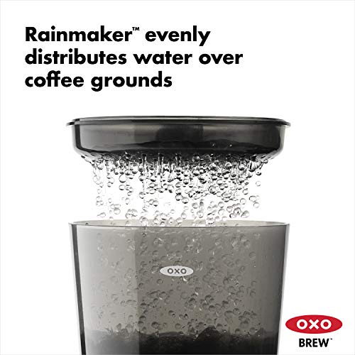 OXO Brew Compact Cold Brew Coffee Maker, Black N1298