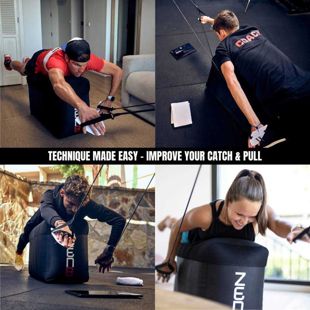 Indoor Swim Trainer Dryland Equipment for Triathlon a7