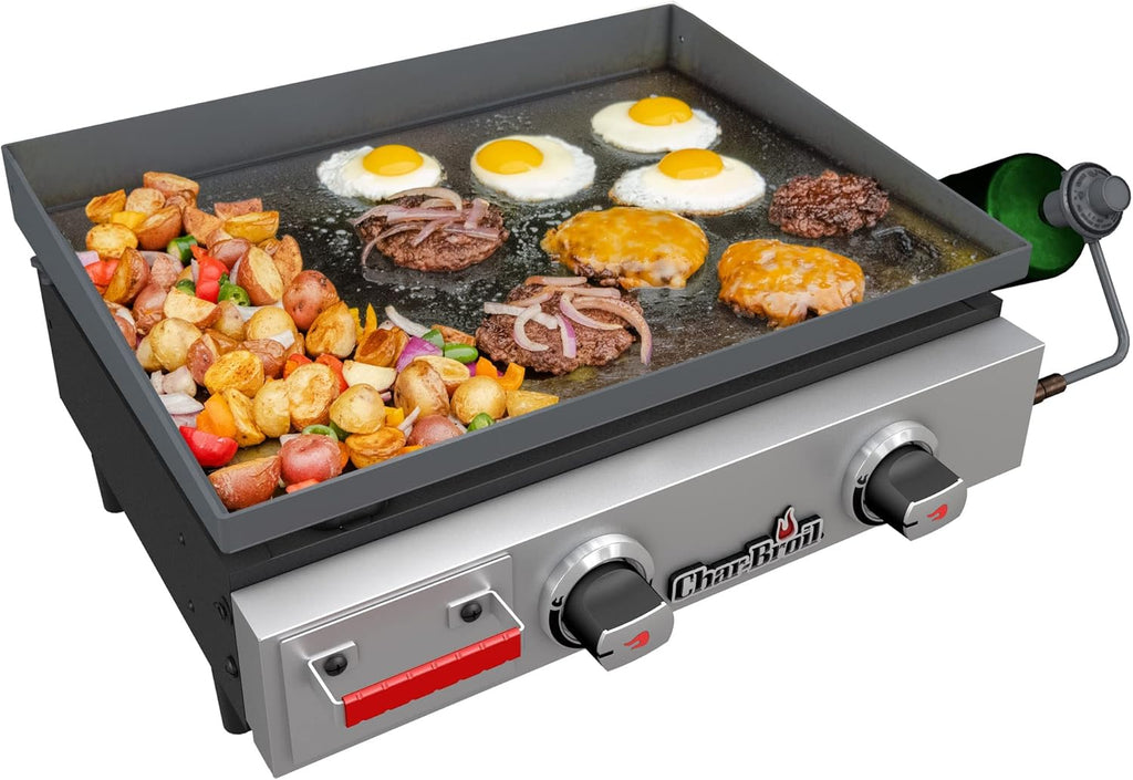 Char-Broil Convective 2-Burner Table Top Propane Gas Griddle A8266