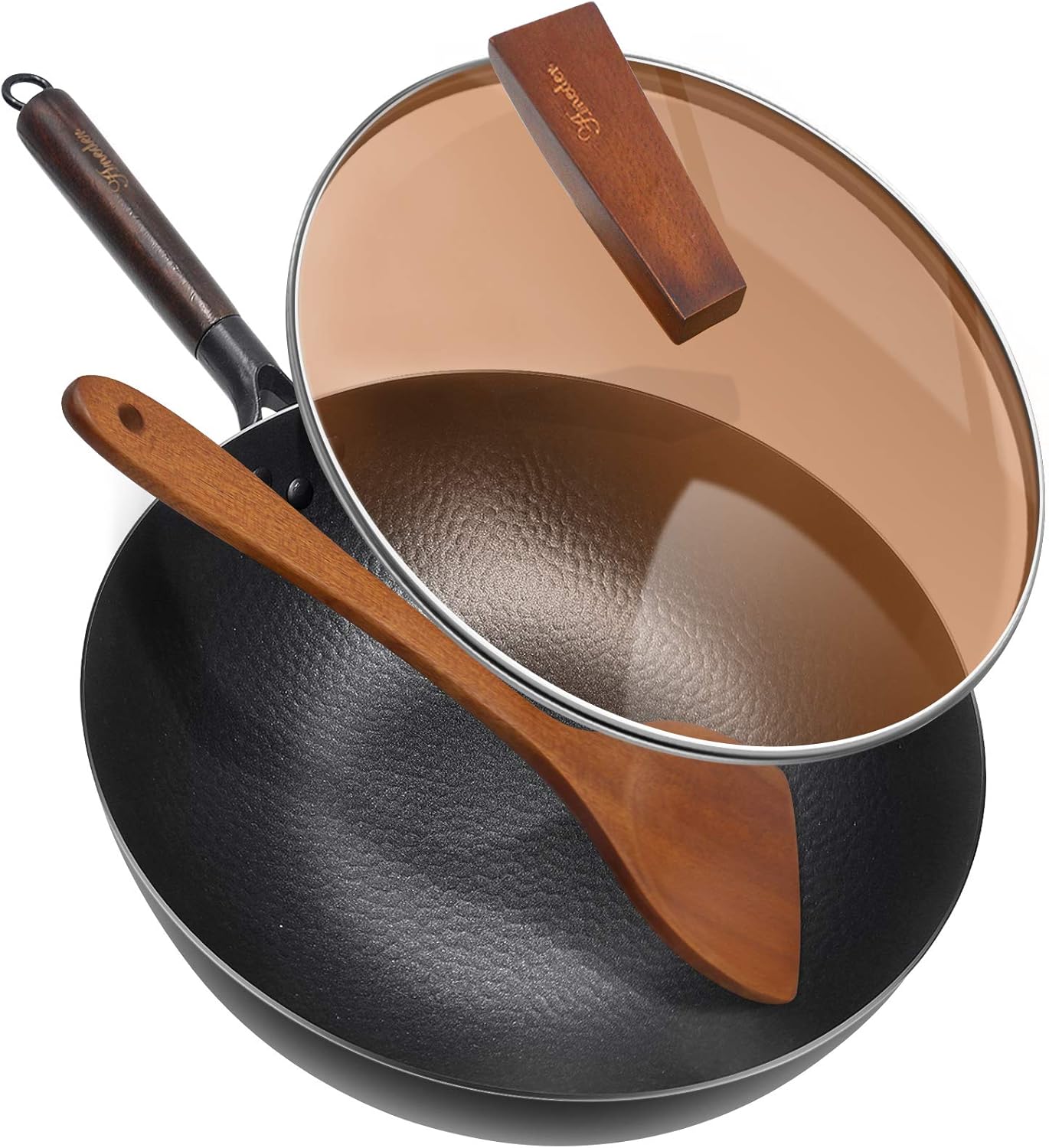 12.5" Cast Iron Stir Fry Pan X855187