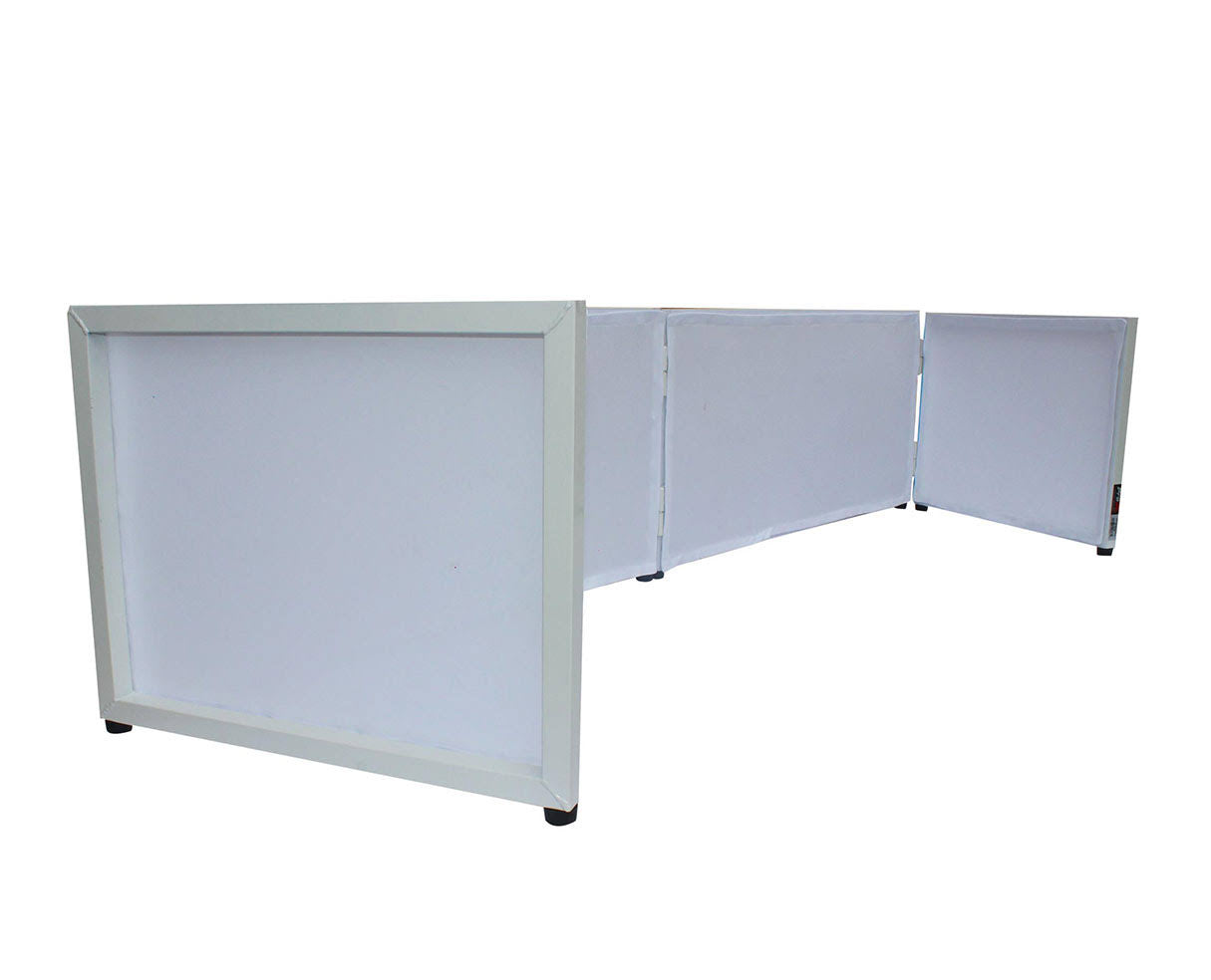DJ Facade Wedding White Trim 6ft k7