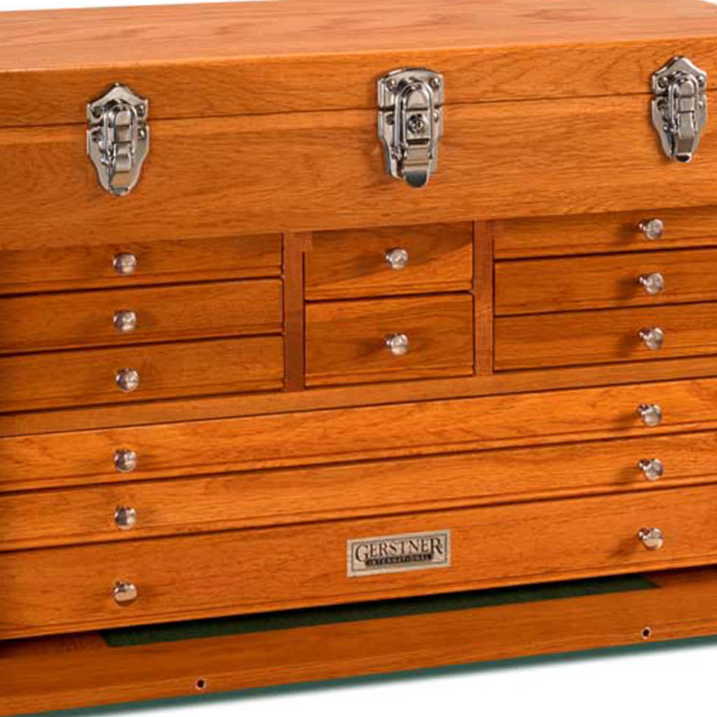 Gerstner International Hardwood 11-Drawer Top Chest, Red Oak F71810