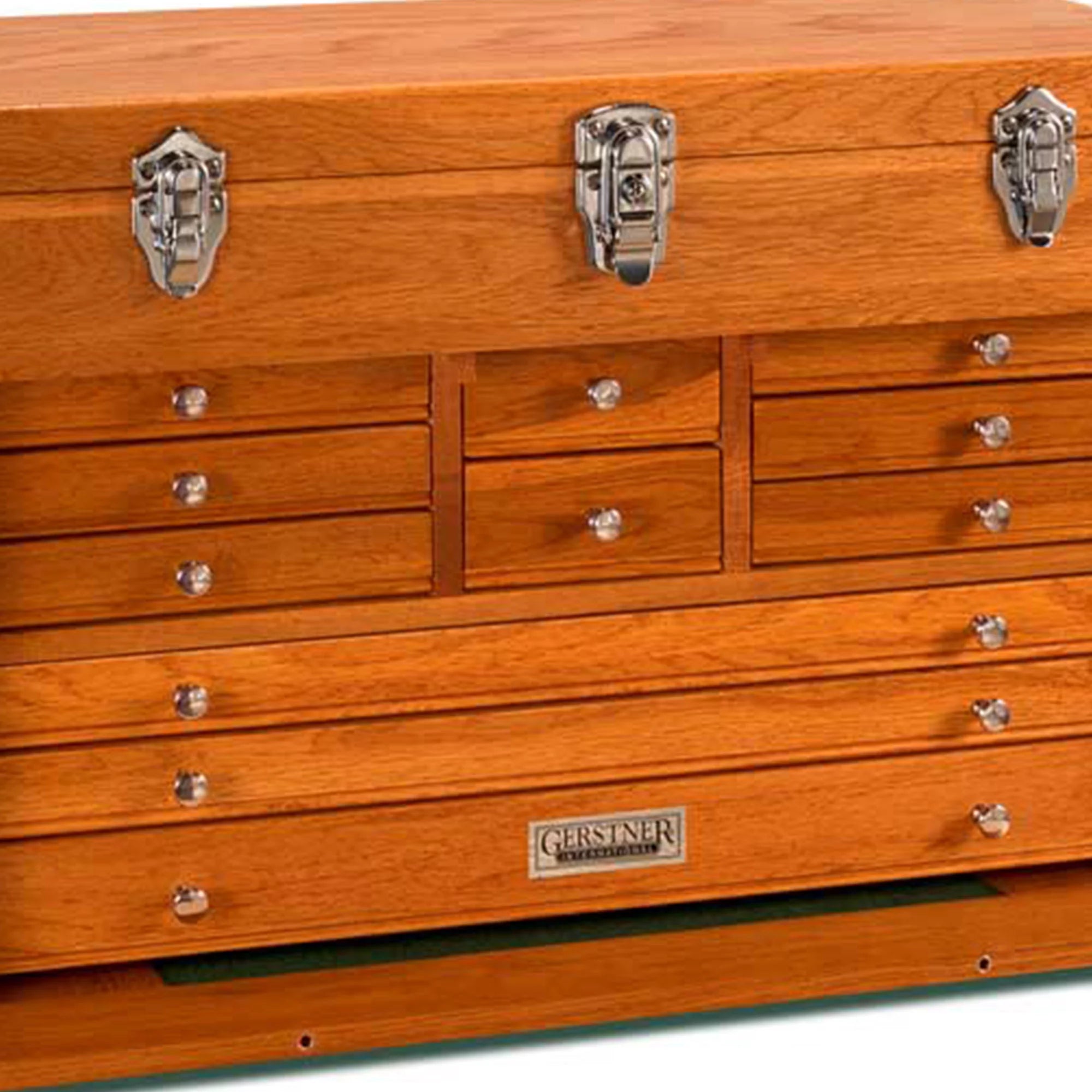Gerstner International Hardwood 11-Drawer Top Chest, Red Oak F71810