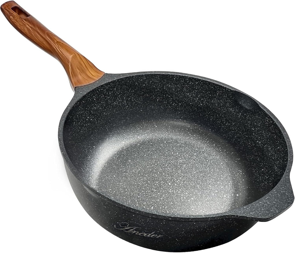 12.5" Cast Iron Stir Fry Pan X855187