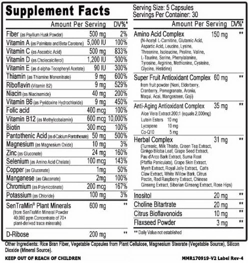Immuno 150 Daily Immune System Support Caplets B3601