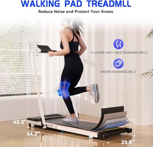 Folding Treadmill for Home Under Desk Walking Pad 3.0HP a7