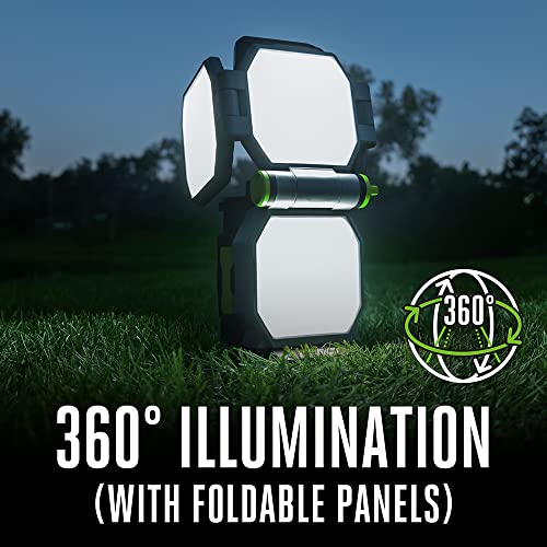 Portable Area Light with Opaque Diffuser, 5 Brightness Settings k7p