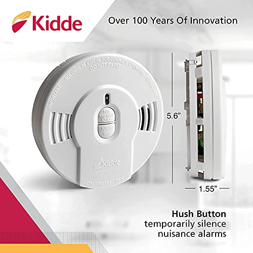 Kidde Smoke Detector, 10-Year Battery, LED Indicators T701