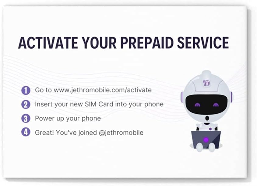 Mobile Phone Plan 365 Days Unlimited Talk Text No Data SIM Kit Included a7