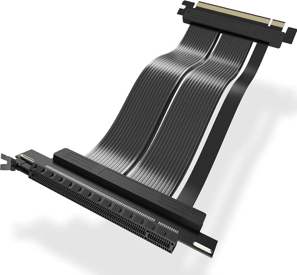 PCIE 4.0 16x Shielded Riser Cable for GPU Extension 20CM-90 k7
