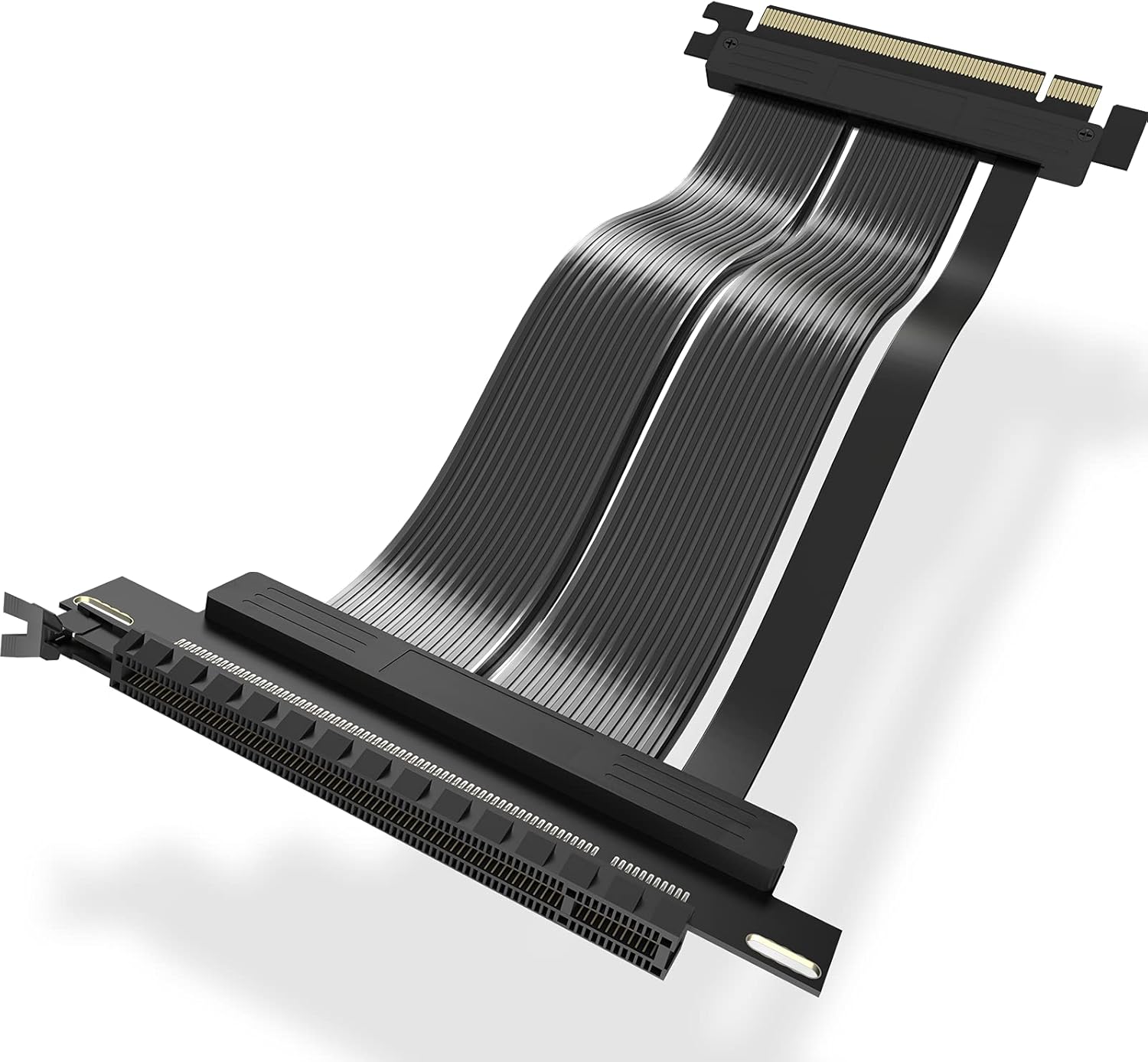 PCIE 4.0 16x Shielded Riser Cable for GPU Extension 20CM-90 k7