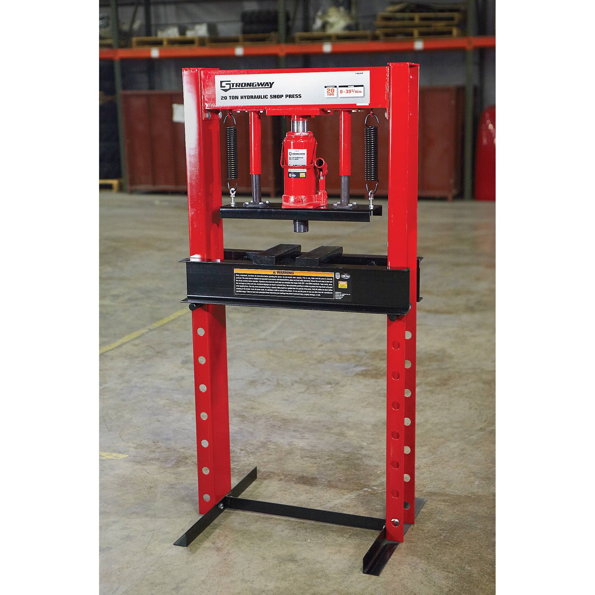 Hydraulic Shop Press 20 Ton a7