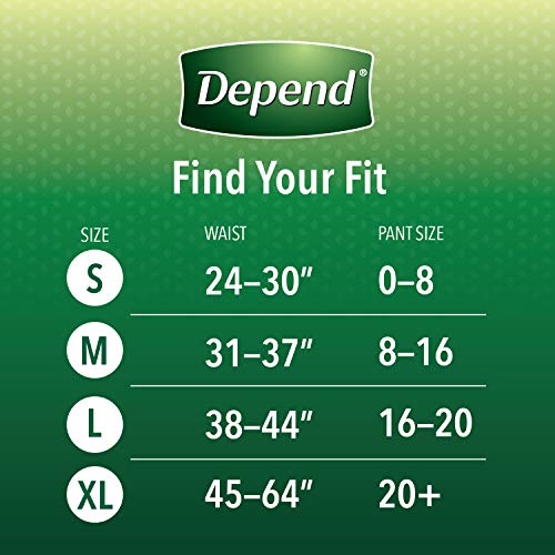 Disposable Incontinence Underwear for Women, Maximum Absorbency, Large, 52 Count a7
