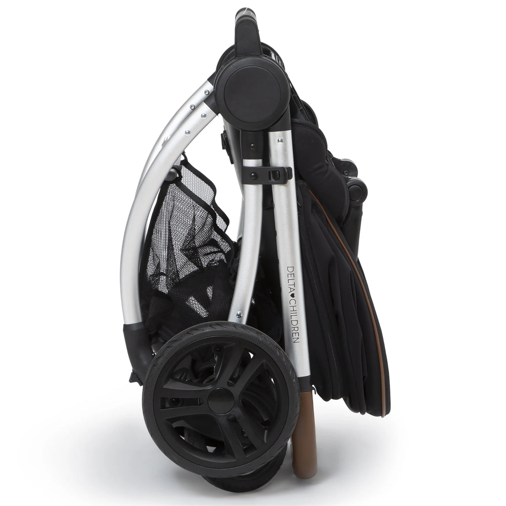 Delta Children Revolve Reversible Stroller, Black G770