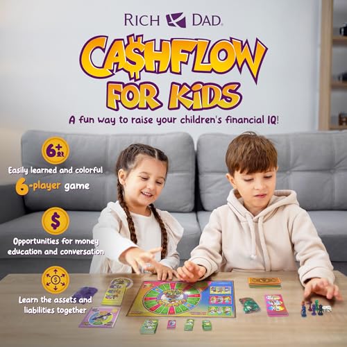 Cashflow Board Game Educational Finance Game for Family 7k