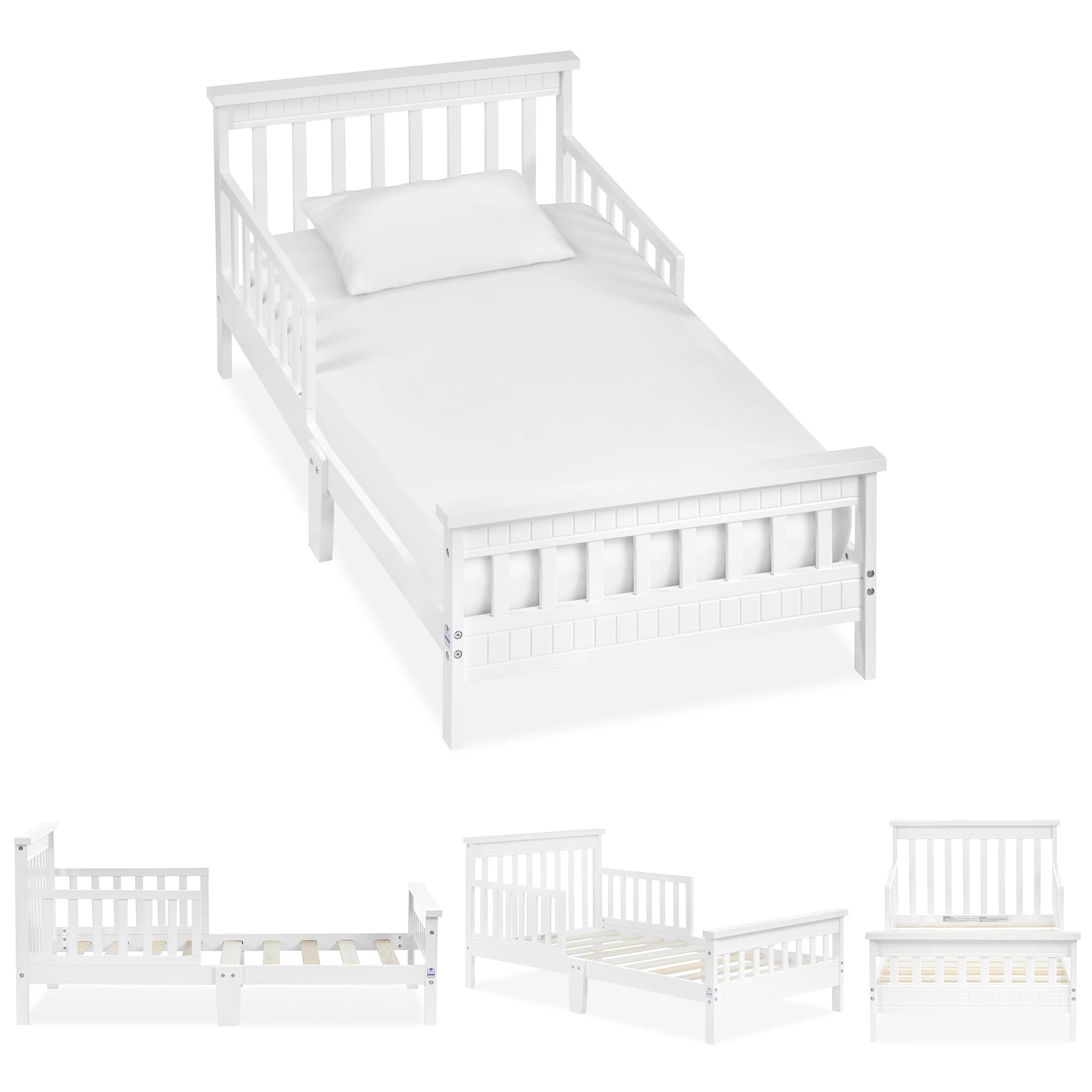 Dream On Me San-Fran Toddler Bed White R29133