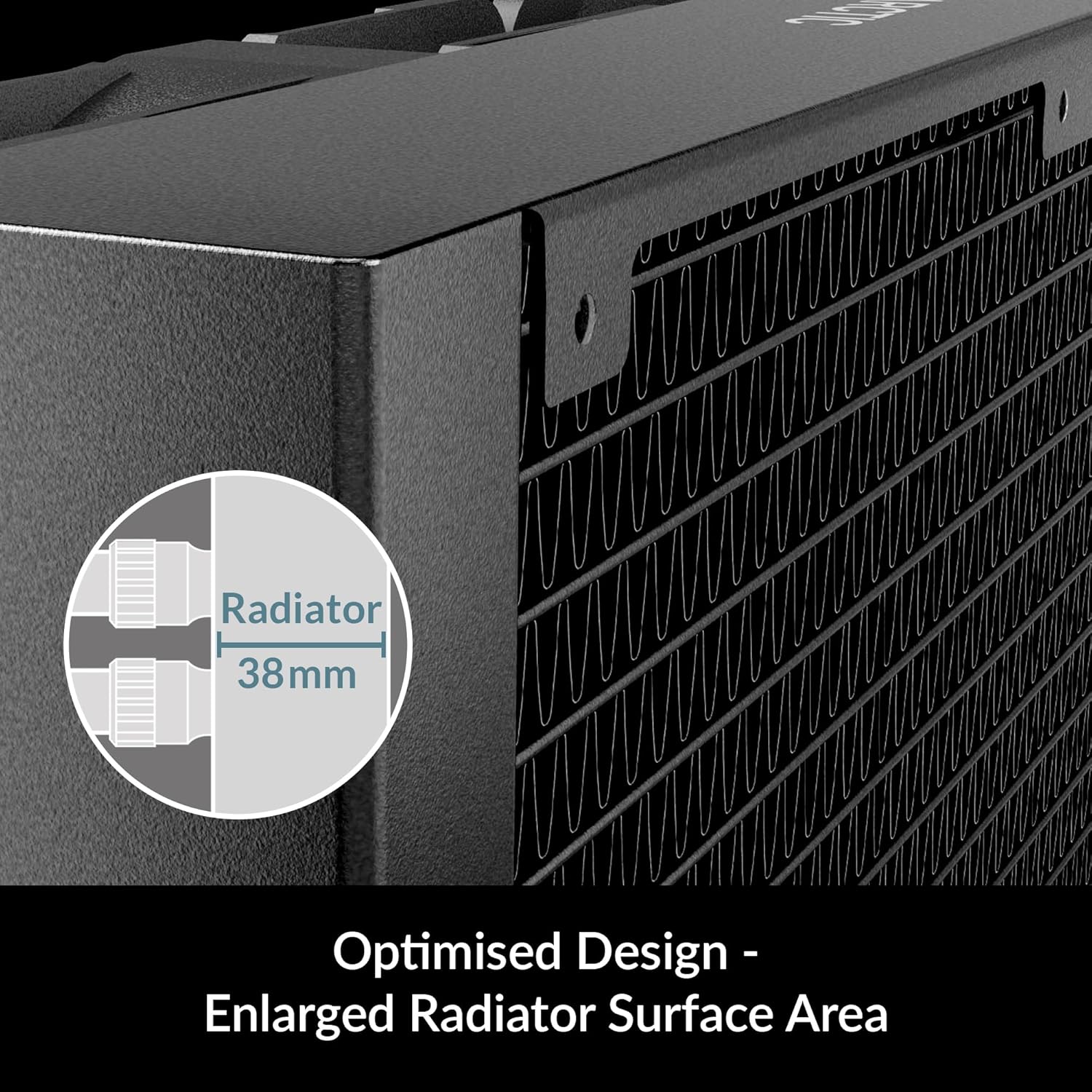 ARCTIC Liquid Freezer III 360 CPU AIO Water Cooler, Black Z977123