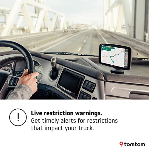 TomTom Truck GPS GO Expert 7 Inch HD with Custom Truck Routing and Traffic O89786