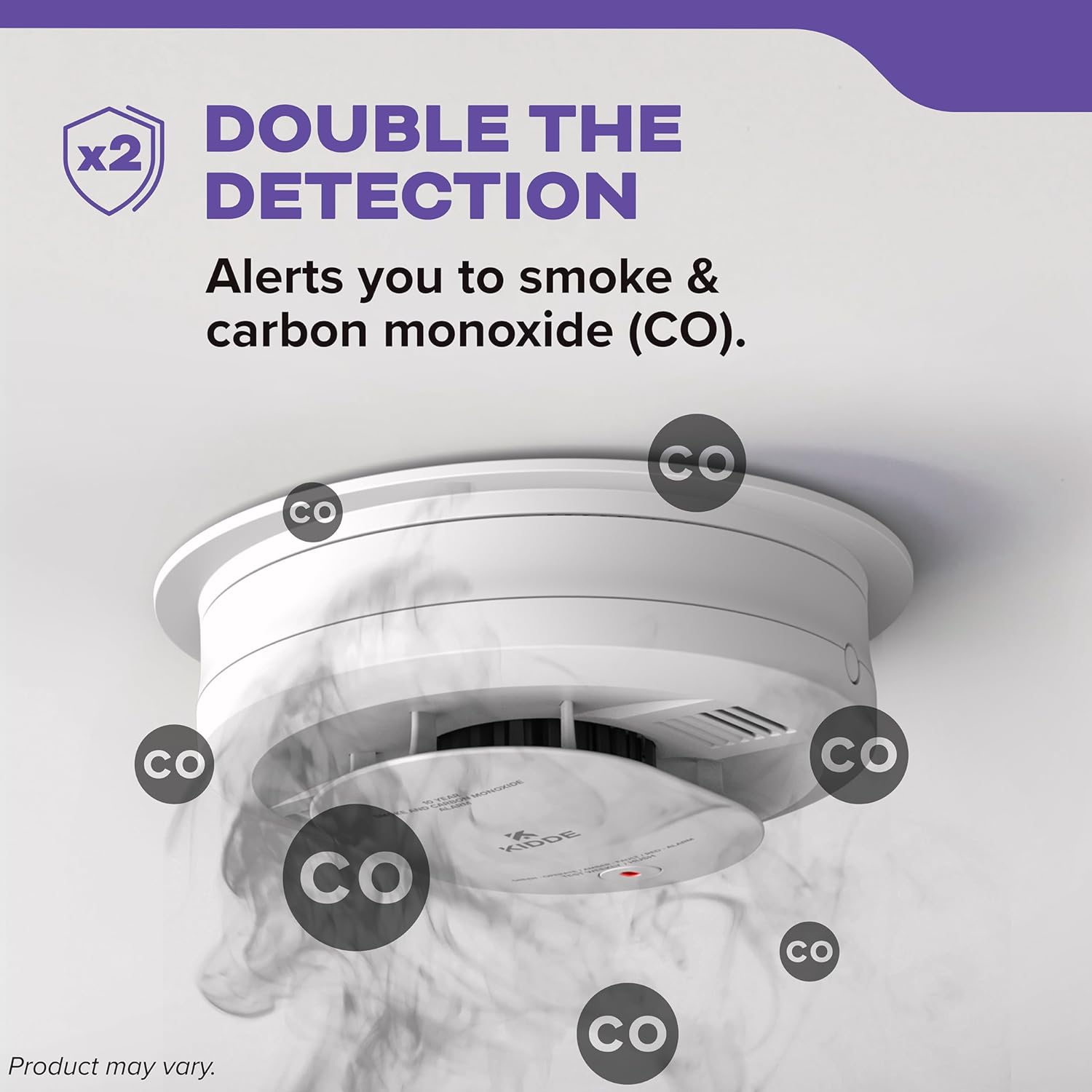 Kidde Smoke Detector 2-Pack, Hardwired with Battery Backup K310418