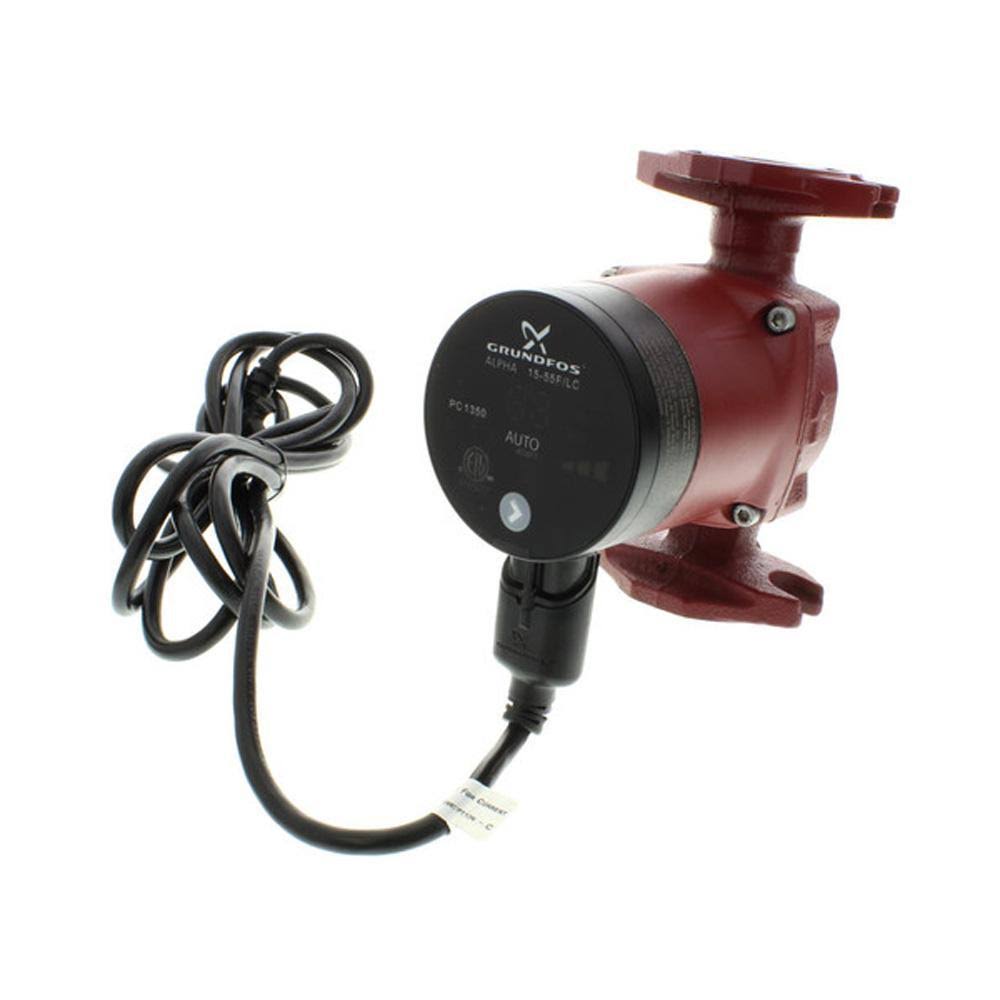 Grundfos ALPHA2 15-55F F/LC Cast Iron Circulator Pump with Line Cord