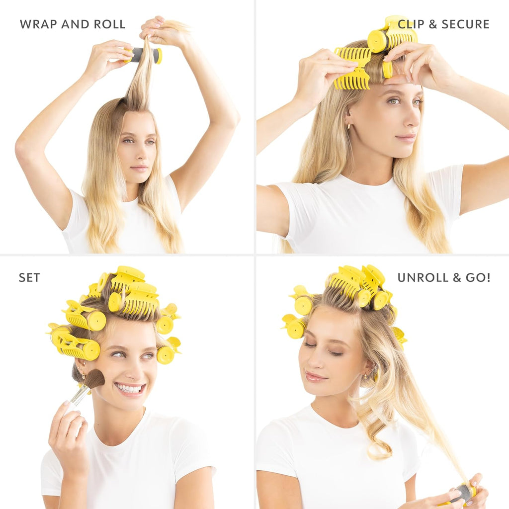Drybar The Roller Club Curling Hot Rollers, 10 Rollers with Heat-Resistant Bag L416