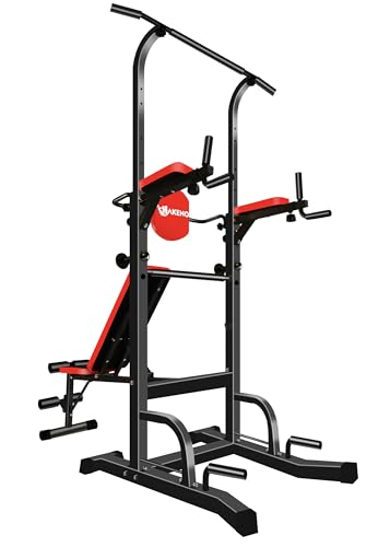 Power Tower with Pull Up Bar Dip Station for Home Gym 7k