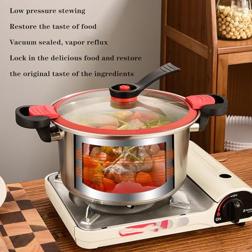 Stainless Steel Pressure Cooker 7.5L for Gas & Induction E66366