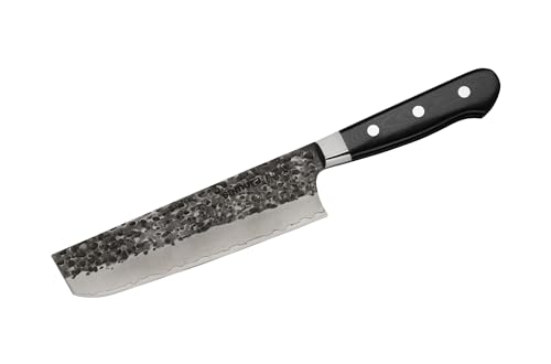 SAMURA PRO-S LUNAR Kitchen Knife Santoku 7.0"/180 mm - High Carbon Stainless Steel, Ergonomic Handle