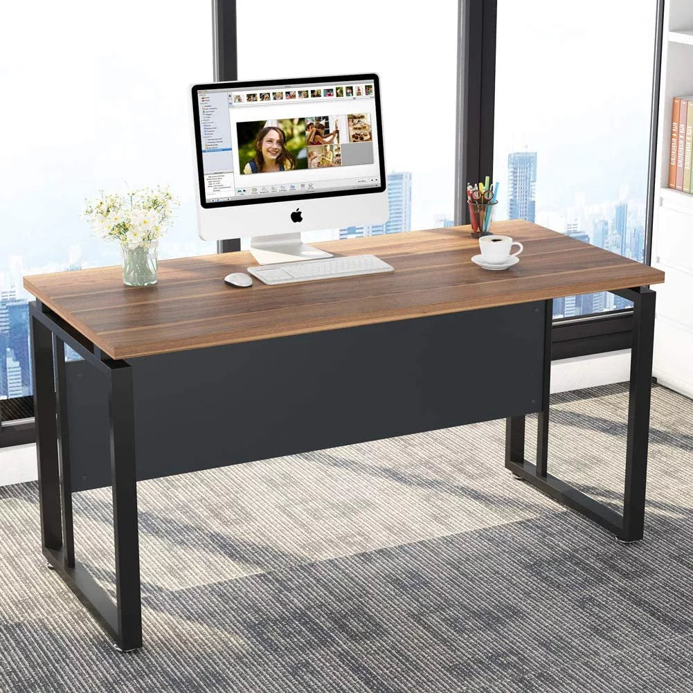 Tribesigns L-Shaped Computer Desk with File Cabinet, 55 Inch S6273