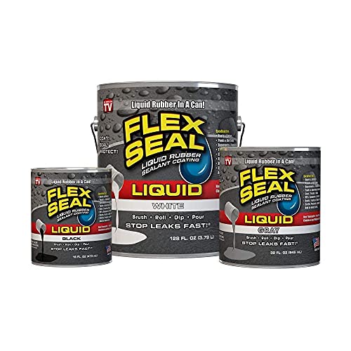 Flex Seal Liquid 32 oz Clear Waterproof Rubber Sealant R510832