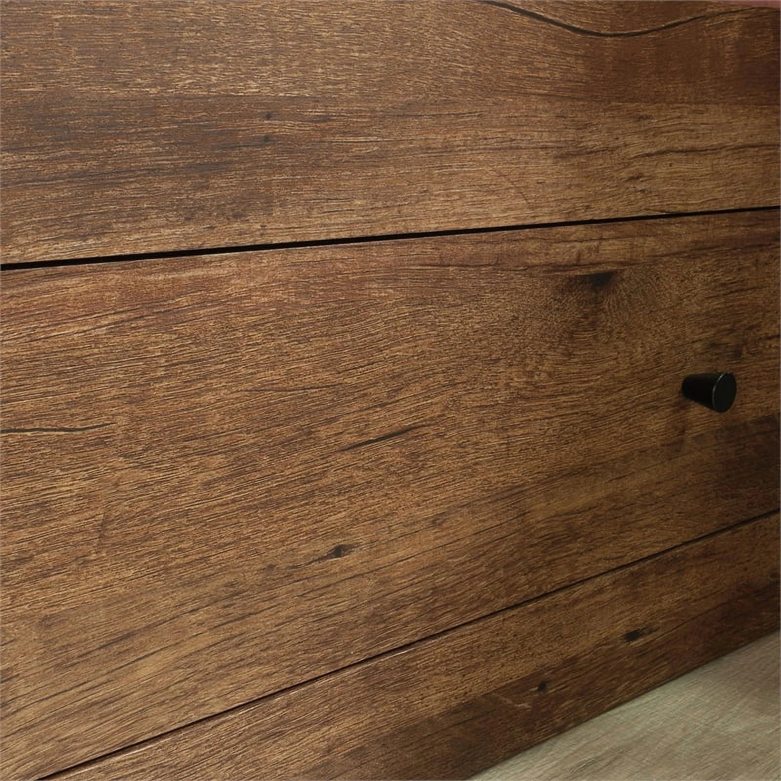Pemberly Row Mates Bed in Vintage Oak Finish D2605