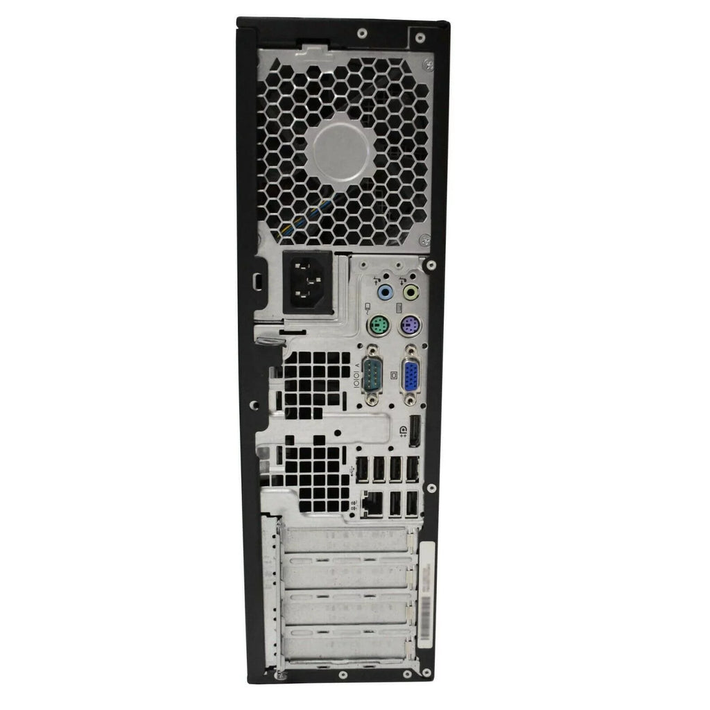 HP 8200 Desktop Computer Tower PC Intel Quad-Core i5 4GB RAM 2TB HDD Windows 10 Pro with 17" Monitor E267