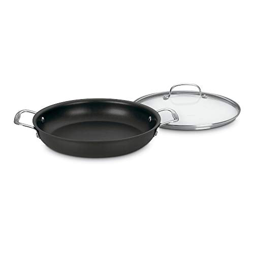 Cuisinart Chef's Classic Nonstick Hard-Anodized 12-Inch Everyday Pan with Cover Y802871