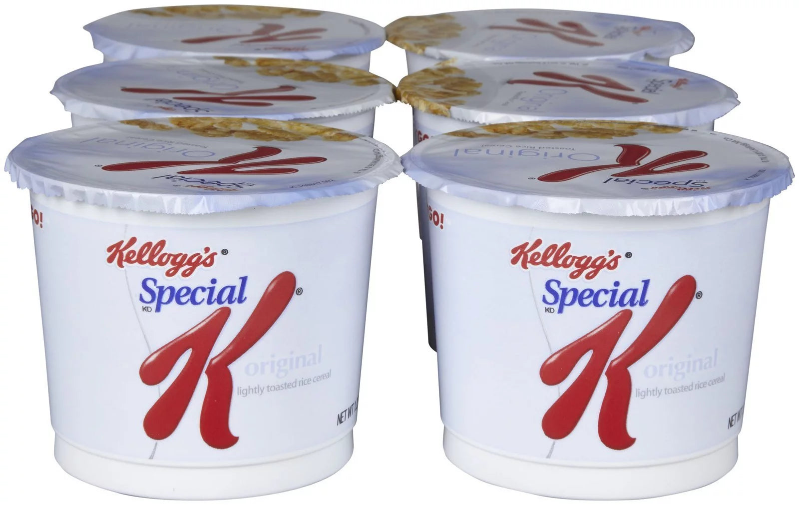 Kellogg's Special K Cereal-In-A-Cup, 1.25 oz, 6 ct Y76537