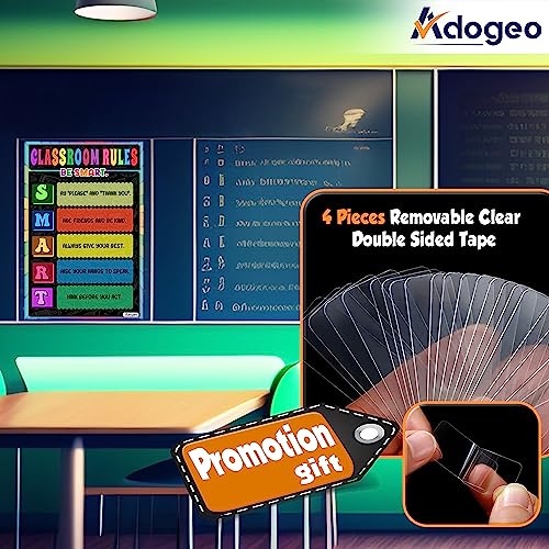 ADOGEO Be Different Poster - 16” x 24” Motivational Wall Art for Classroom B67833