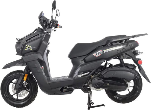 150cc Gas Moped Scooter 12in Aluminum Wheels a7